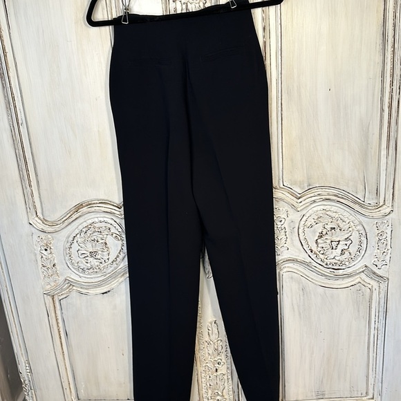 Wilfred Black High Waisted Four Pocket Trousers Retro Classic Level Up Quiet Lux - Picture 8 of 12